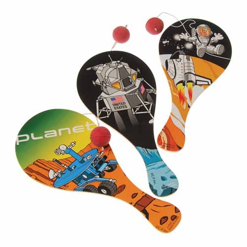 Space Paddle Ball Games<br>1 dozen